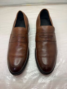 Thursday Boot Company Men's Brown Leather Penny Loafers